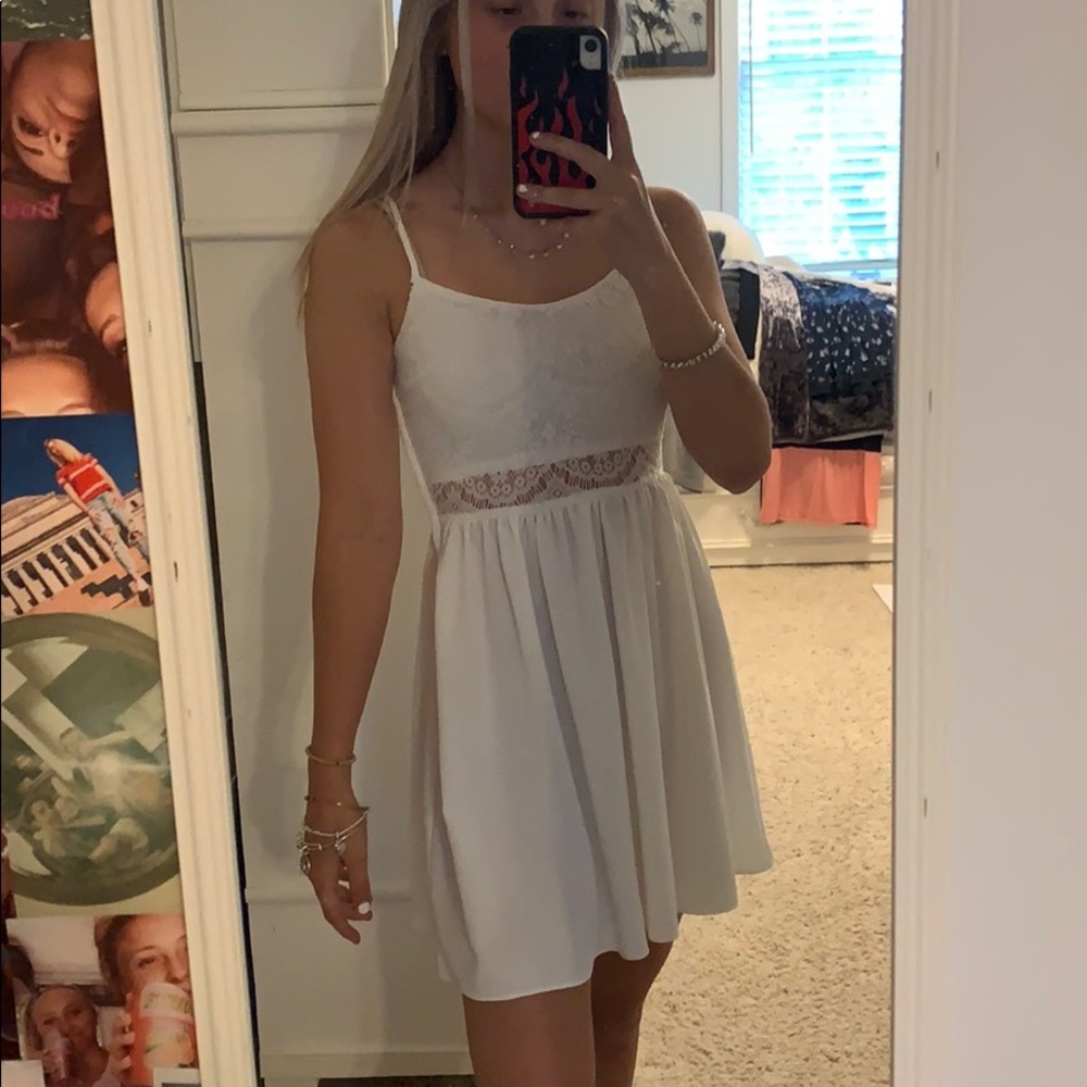 White dress